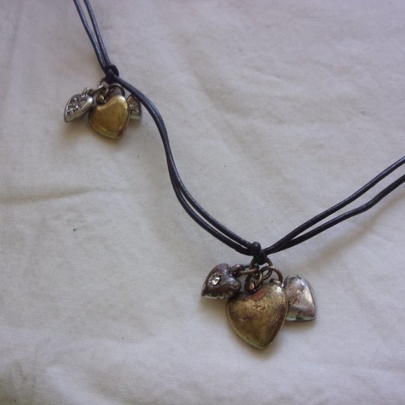 Fossil heart necklace - Picture 3 of 3